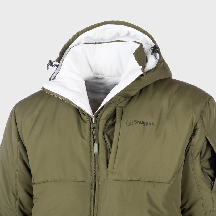 Olive/White