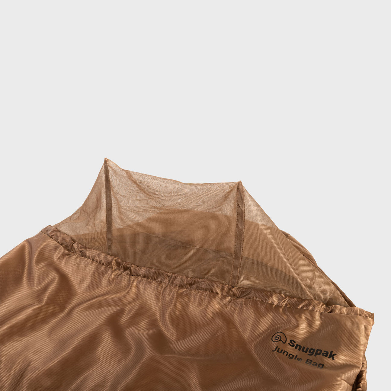 Snugpak Dschungeltasche Mit Integriertem Moskitonetz Und Antibakteriellen Stoffen (Reißverschluss Auf Der Linken Seite, Coyote